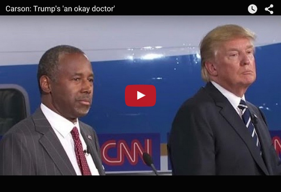 Donald Trump says that vaccines caused an employees' child to get autism just weeks after receiving the vaccination during a live TV debate