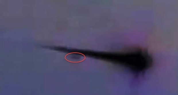 Russian meteor and UFO