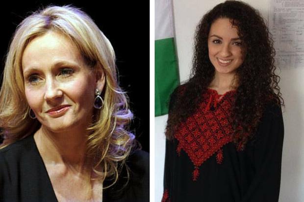 Author JK Rowling responds to a fan who criticised her of being sympathetic to Israel