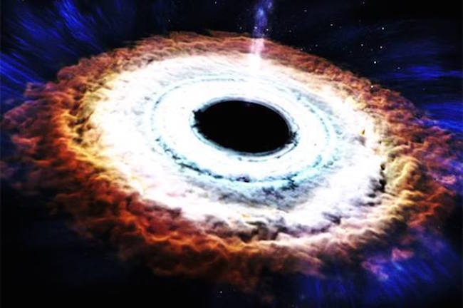 NASA video shows blackhole devouring a star