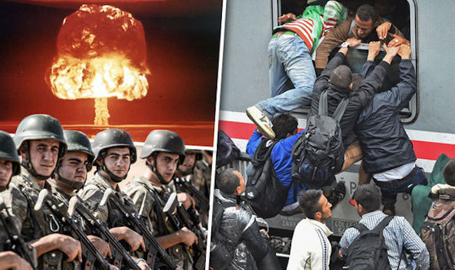 Julian Assange has said that the current depopulation crisis in Syria has been orchestrated by the West via the apparent refugee/migrant crisis