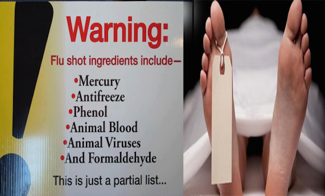 A man in Downtown Los Angeles has died after receiving the flu shot