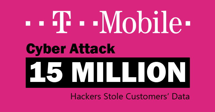 15 million US T-mobile customers have had their personal data breached by hackers