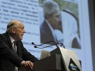 The international New World Order (NWO) conference in held with politicians and academics in attendance