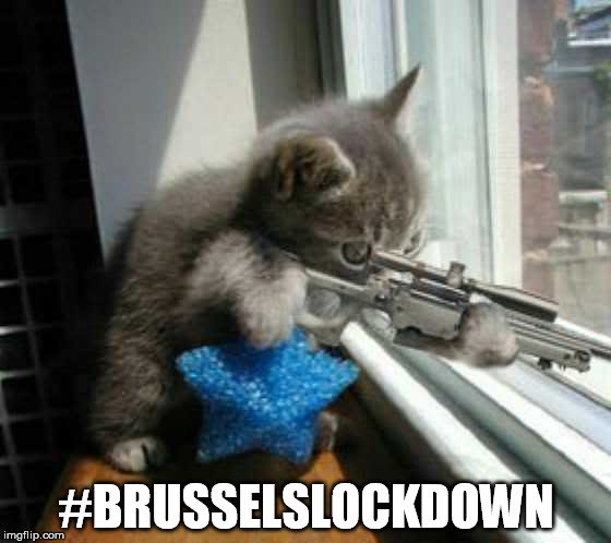 #Brusselslockdown