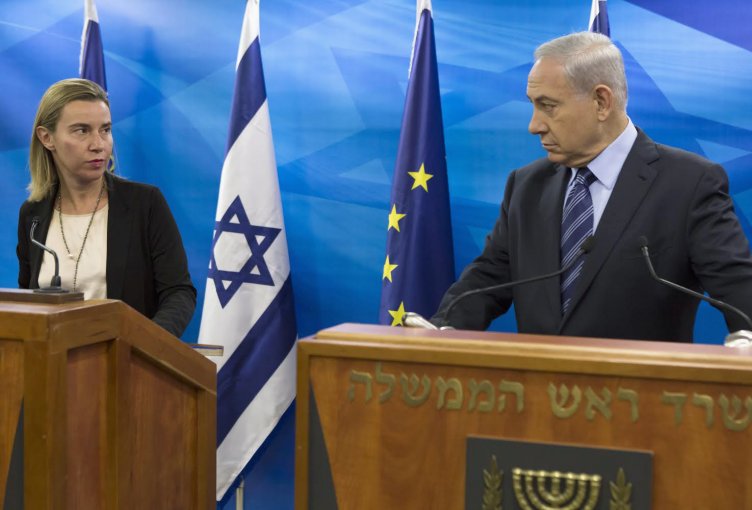 Israel temporarily suspends contact with the European Union over labelling row