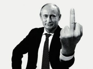 Vladimir Putin vows to catch ISIS, even if they're sitting on the toilet!