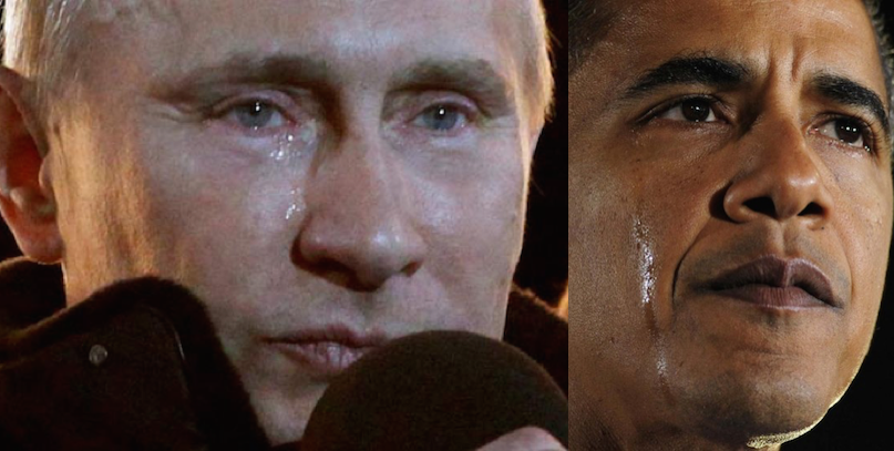 Putin and Obama hold private meeting about 'end of times', Putin tells Obama that the 'times of the messiah' have now begun