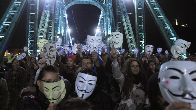 Anarchy on the streets of London: Police fear unrest as the million mask march scheduled to take place on November 5th, 2015