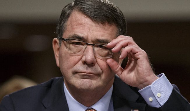 Defence Secretary Ash Carter says the China and Russia threaten the world order