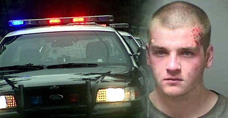 Teenager arrested and beaten by cops for 'pre-crime'