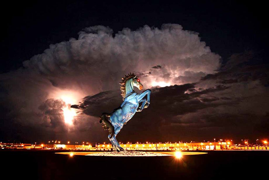 Denver International Airport Mustang sculpture