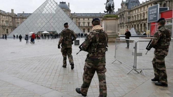 The French army have been mobilised amid a heightened risk of a chemical attacks by ISIS