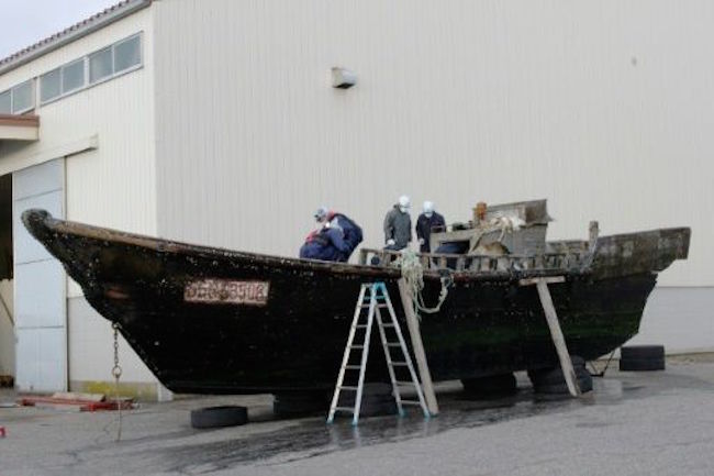 Japan authorities investigate ships containing dead bodies washing up ashore