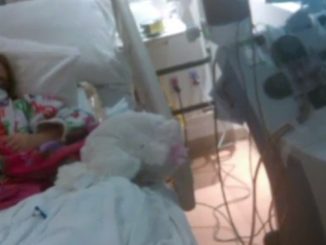 A family have said that a girl has become paralysed and lost her sight after receiving the flu shot