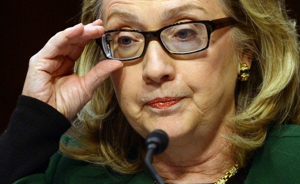 Presidential candidate Hillary Clinton says that people are fleeing Syria partly due to climate change