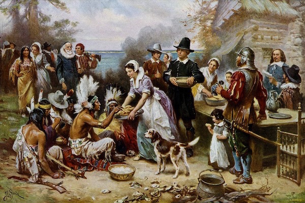 The traditional view of Thanksgiving