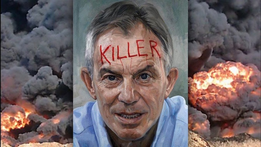 Tony blair ordered ministers to 'burn it' in regards to evidence that proved the Iraq war was illegal