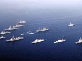 Russian military escort the mysterious 'Ark of Gabriel' to Antarctica