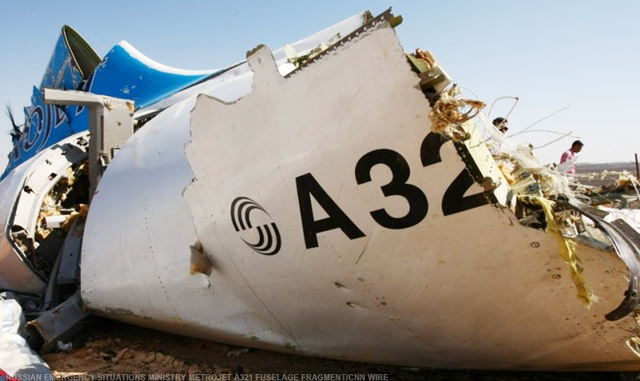 Egypt says that terrorists are not responsible for the Russian passenger plane crash over the Sinai