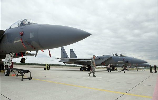 US F-15 aircraft leave Turkey for unknown reason
