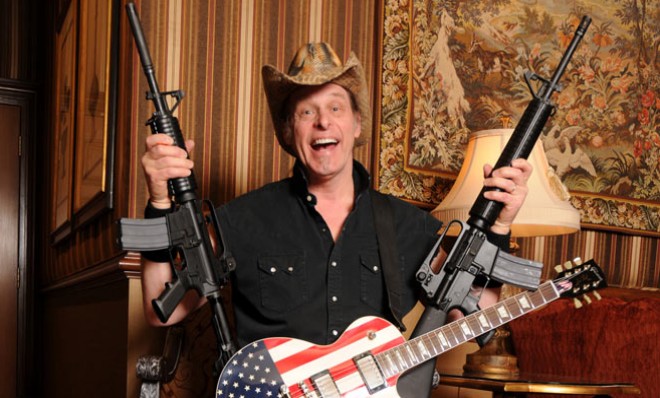 Ted Nugent calls on all conservative gun owners in America to 'cleanse' the US of liberals