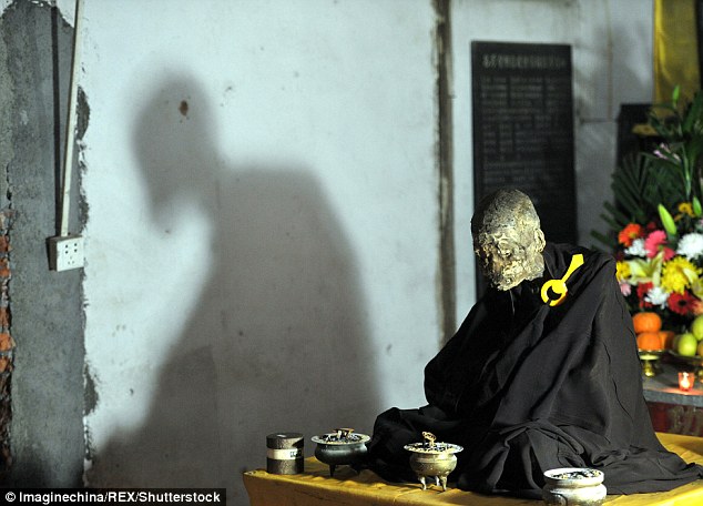 mummified monk