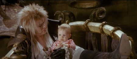 Jareth on his horned throne. 