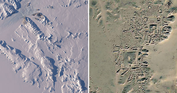 NASA images reveal ancient civilisation beneath Antarctica ice sheets