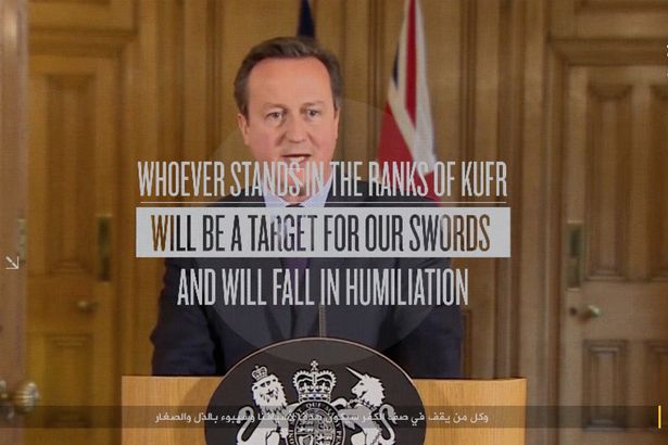 ISIS release new video targeting Britain, saying they will commit a Paris style terrorist act there soon