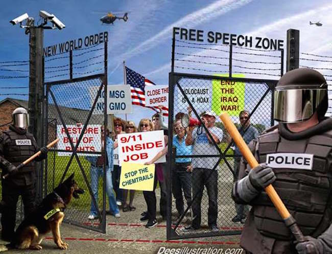 The DHS want online users to report people with anti-government views