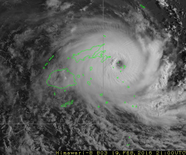 Devastating Cat. 5 cyclone set to hit Fiji