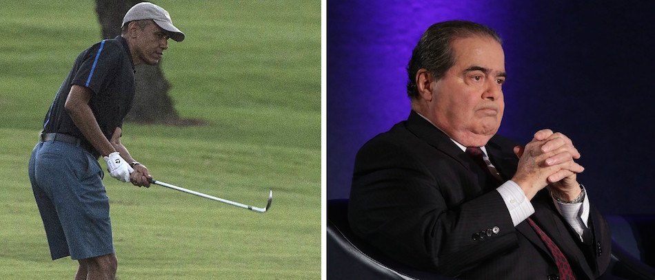 President Obama snubs Scalia's funeral