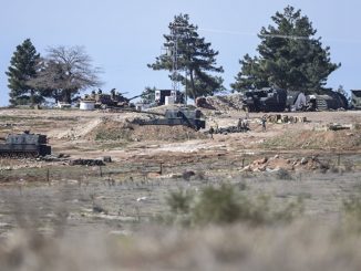 Russian TV Crew Films Turkish Military Build Up On Syrian Border