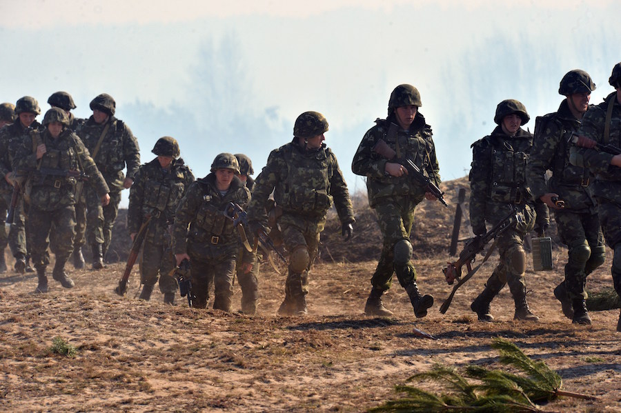 Ukraine prepare to declare war on Russia