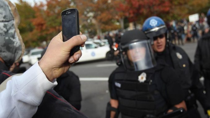 Citizens who film cops could face arrest, an appeals court has said