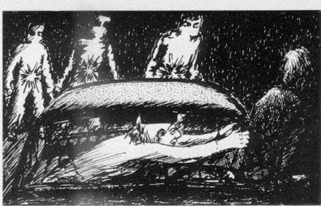 The mysterious 'tall beings' from Draguignan in France