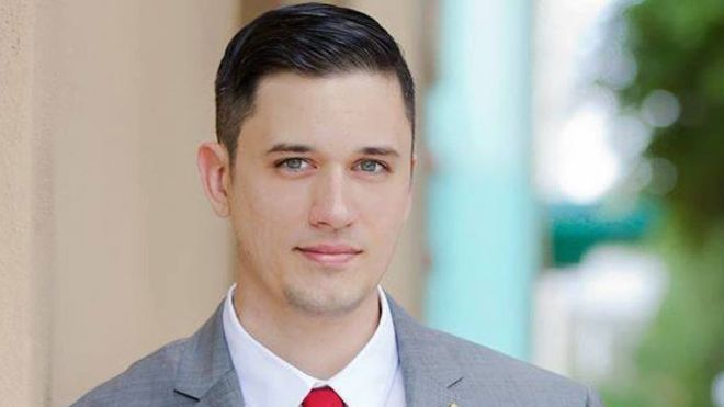 Augustus Sol Invictus is running for Marco Rubio's senate seat