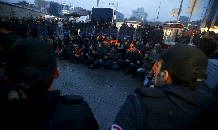 Turkish Police 'Crackdown' On Anti Government Protesters