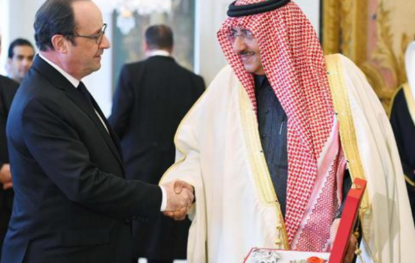 France Awards Top Honor For Fight Against Terrorism To Saudi Arabia