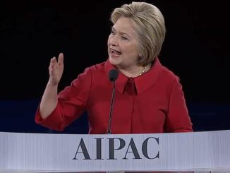 Clinton Says American Leaders Need To Show Loyalty To Israel
