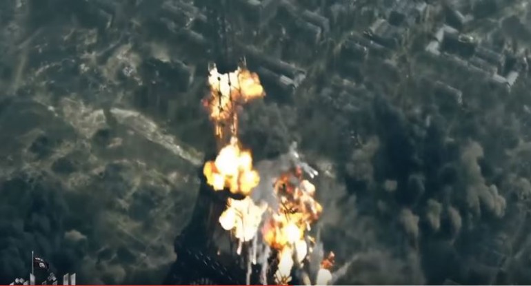 ISIS threaten to bomb the Eiffel tower in latest video