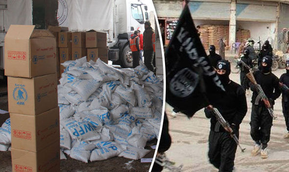 UN Food Aid Lands in ISIS Controlled Territory