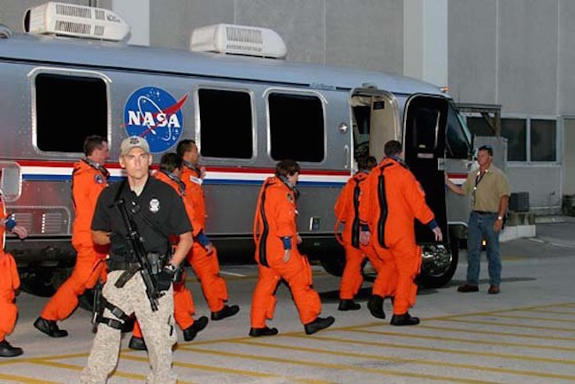 A senior NASA official has been jailed under suspicious circumstances