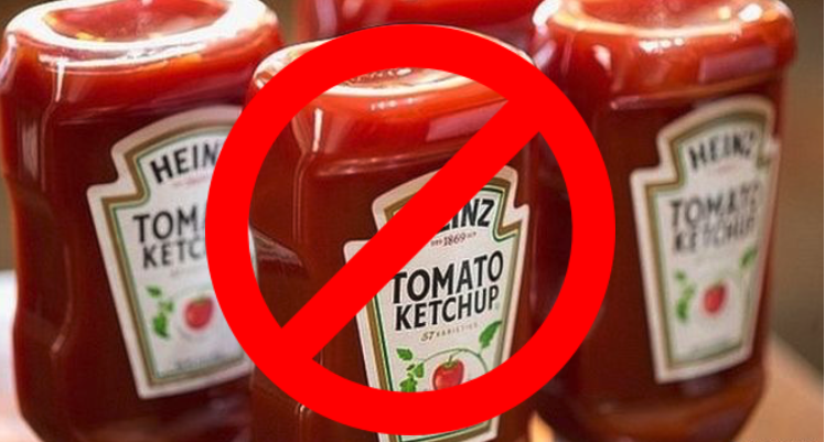 Heinz Ketchup now no longer legally considered ketchup in Israel