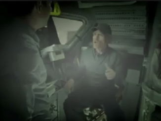 some believe a video that has now gone viral is the missing link to prove the moon landing was faked.