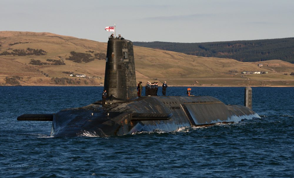 MoD Report Reveals Trident Radiation Blunders
