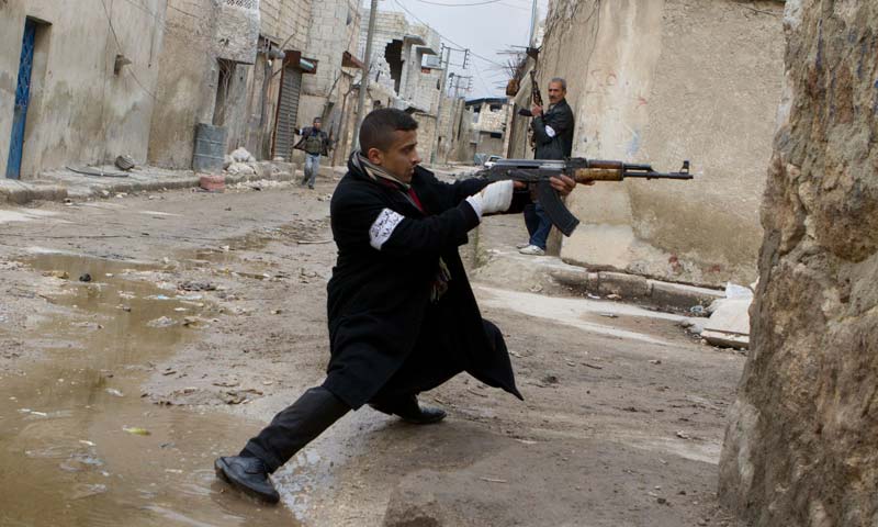 Russia have accused Turkey of ignoring the Syrian ceasfire and targeting journalists with heavy firing