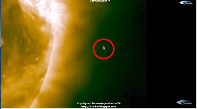 NASA satellite spots UFO near sun