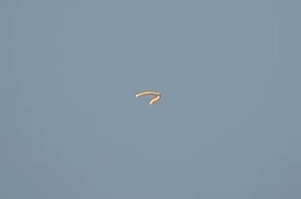 A UFO video has sparked controversy after being filmed over the skies of Medford, Massachusetts